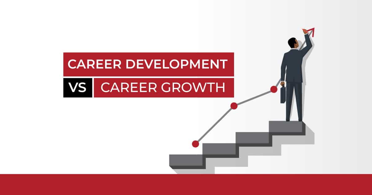 career growth vs career development