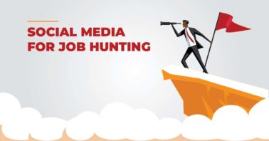 job hunting on social media holidays