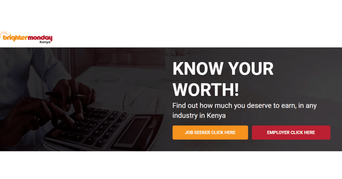 brightermonday salary insights tool know your worth