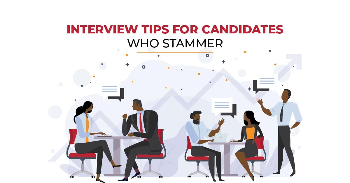 interview tips candidates stammer