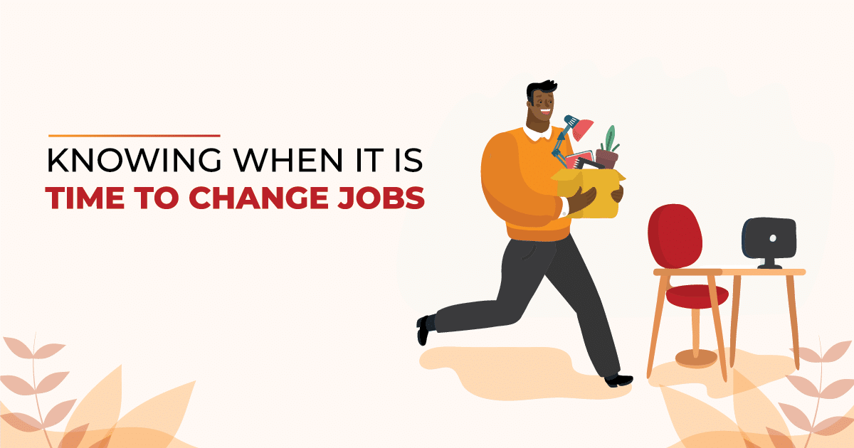 Changing jobs