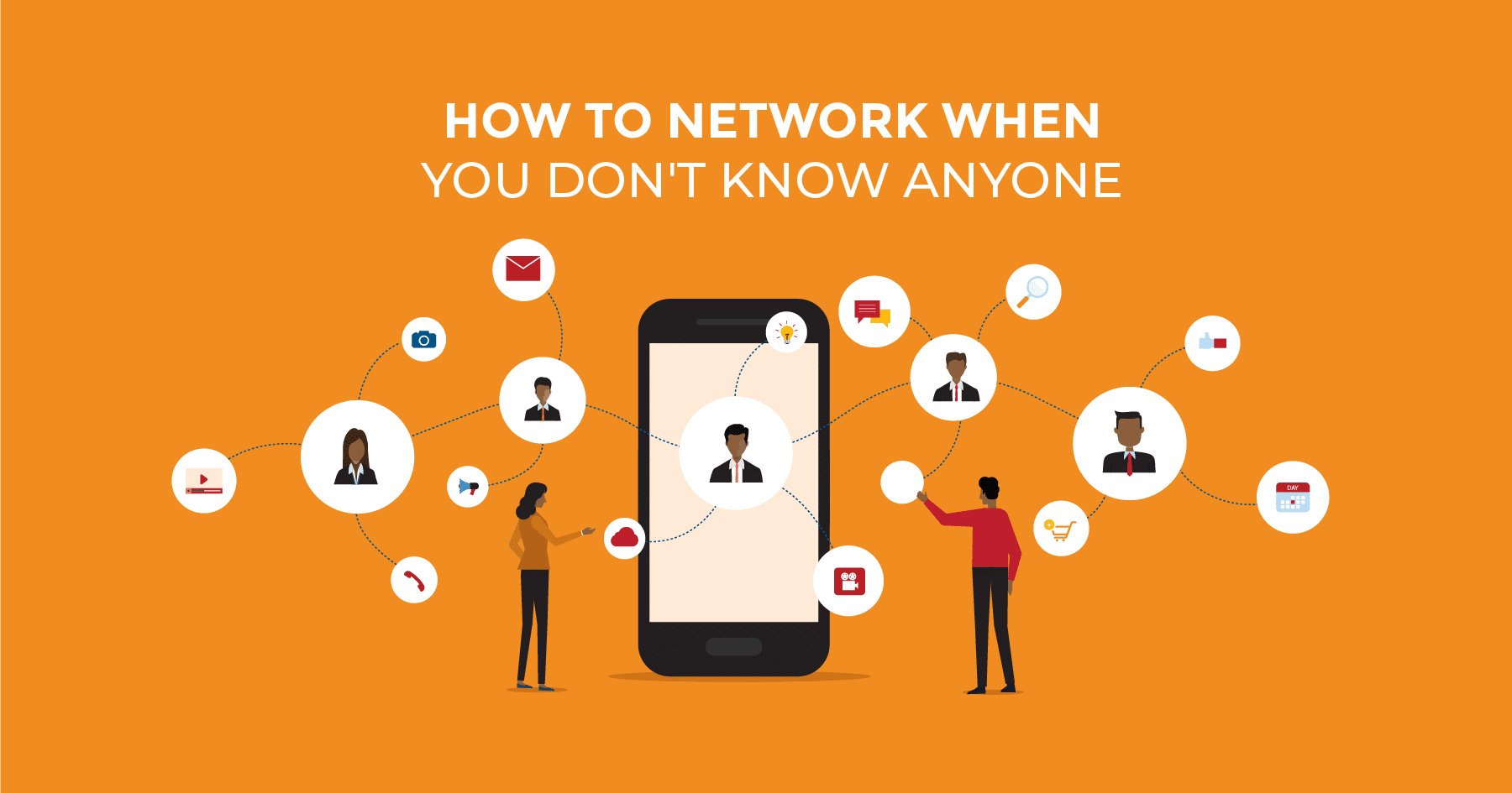 network when you don'y know anyone
