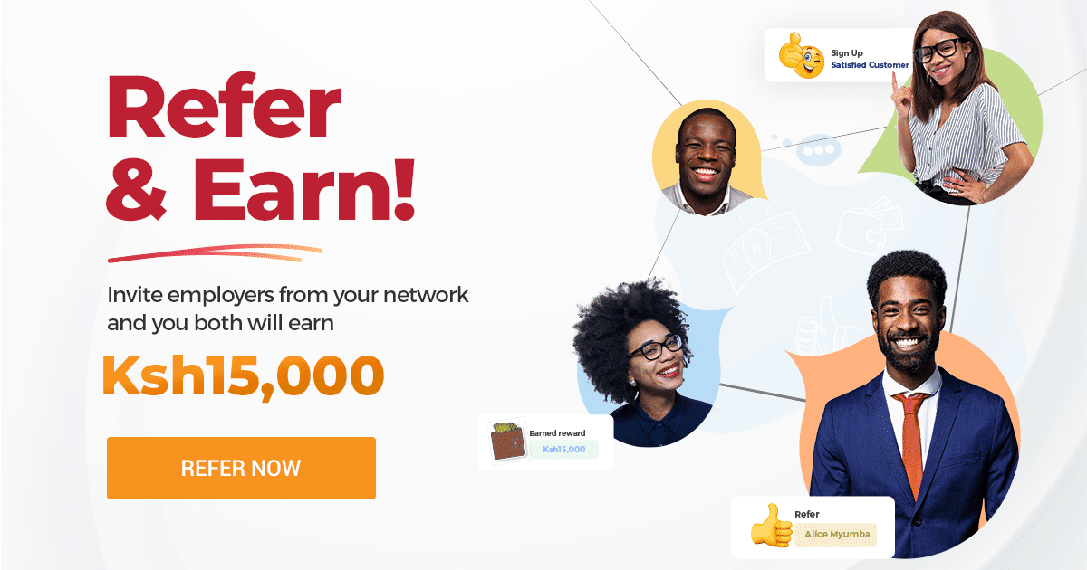 refer and earn with brightermonday