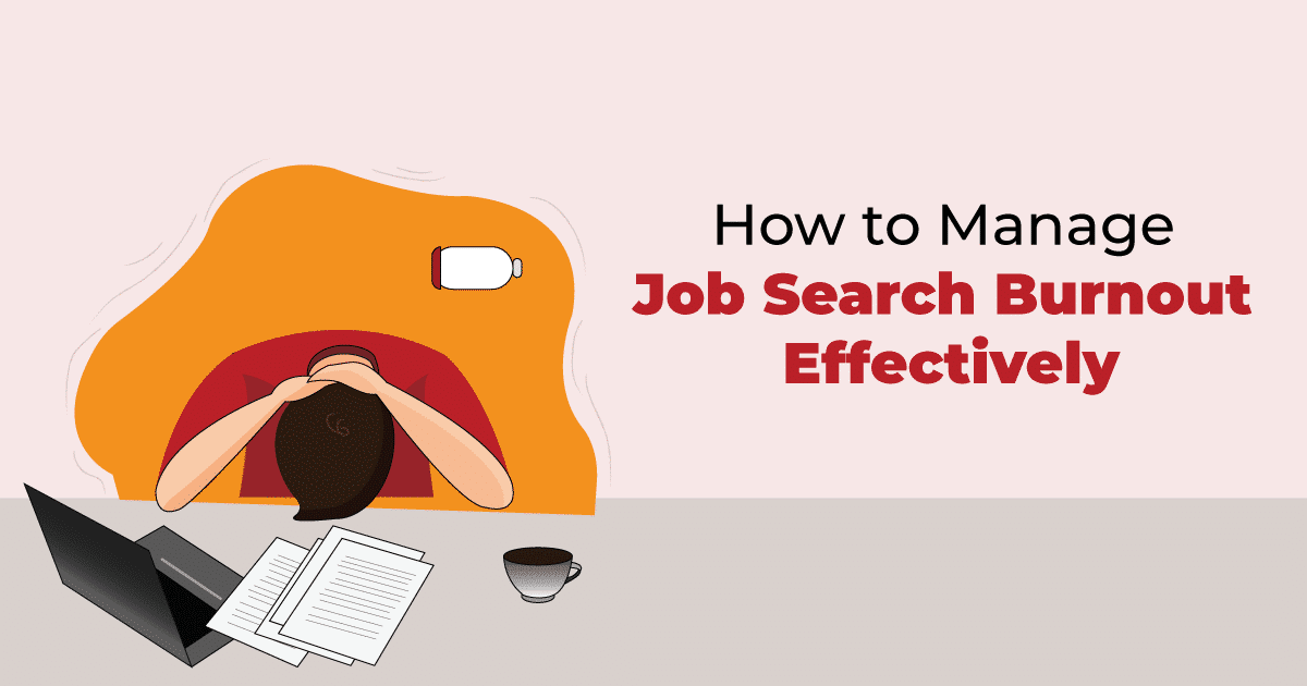 manage job search burnout effectively