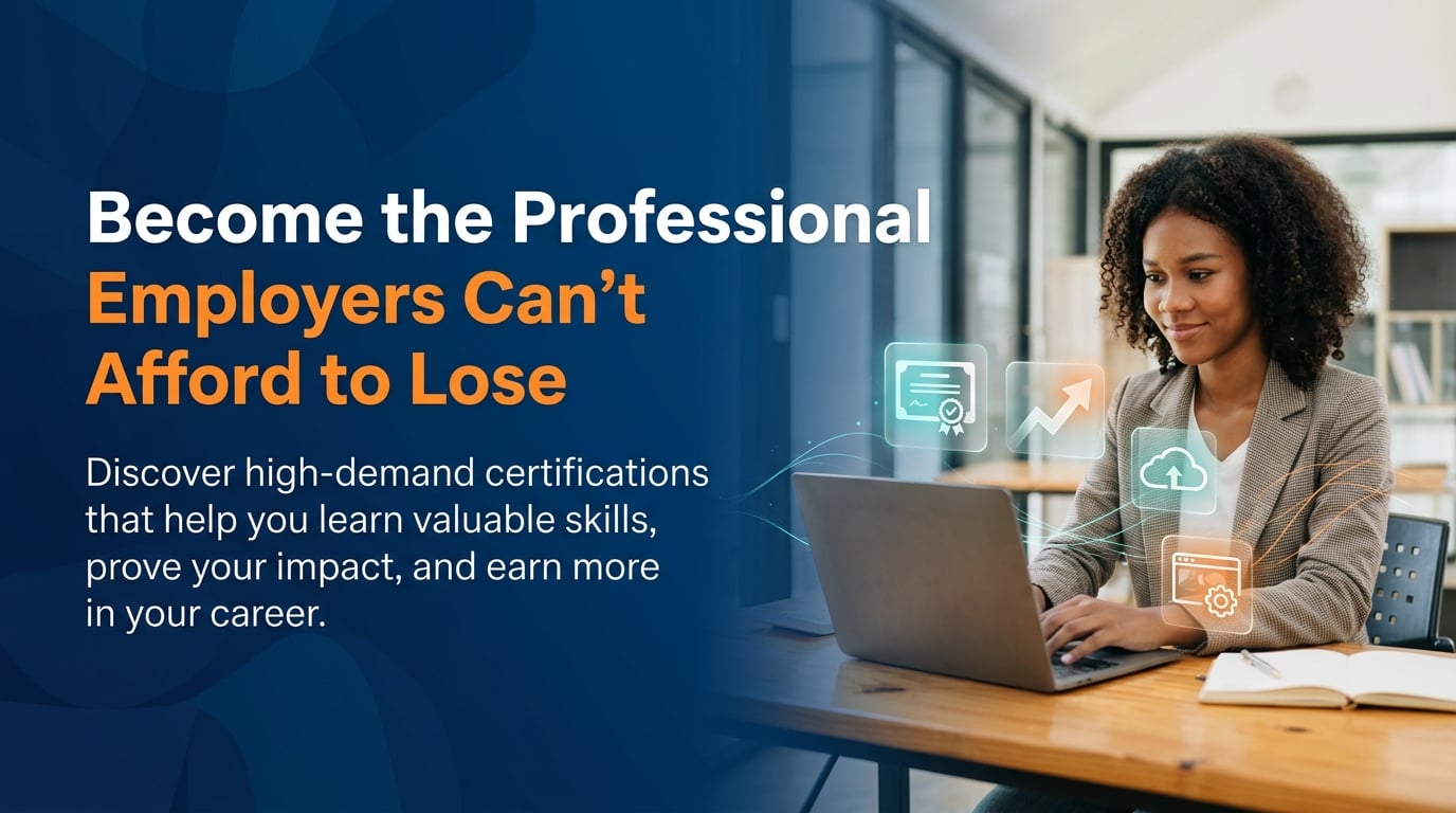 High demand certifications for high paying jobs