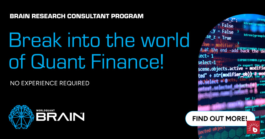 Break into the World of Quant Finance with WorldQuant BRAIN